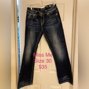 Miss Me Women's Indigo Boot Cut Jeans